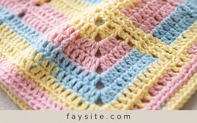 Crochet Stitch For Blanket And Other